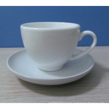 Haonai 2015hot sales!ceramic coffee mug with saucer